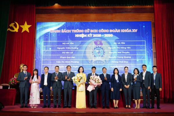 Đại hội Công đoàn Trường Đại học Luật Hà Nội, nhiệm kỳ 2025-2030 thành công tốt đẹp